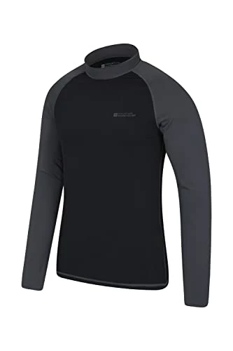 Best Pirce β€οΈ Mountain Warehouse Mens Long Sleeves Rash Guard - Fast Dry Navy β¨ - Image 3