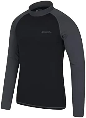 Best Pirce β€οΈ Mountain Warehouse Mens Long Sleeves Rash Guard - Fast Dry Navy β¨ - Image 6