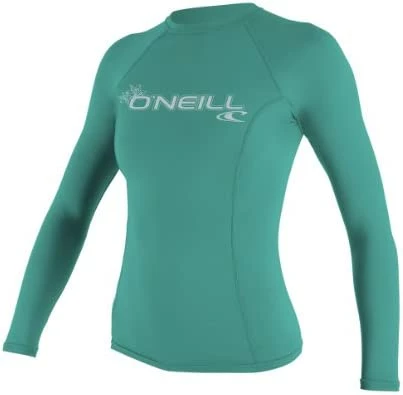 Wholesale π― O'NEILL π© Women's Basic Skins UPF 50+ Long Sleeve Rash Guard Deep Sea π