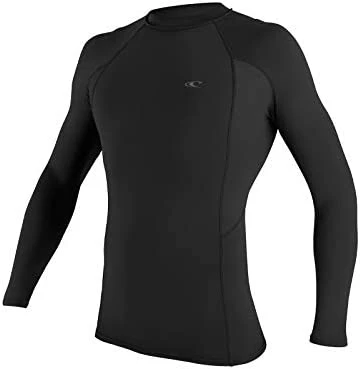 Wholesale β¨ O'Neill Men's Basic Skins UPF 50+ Long Sleeve Rash Guard Smoke π - Image 3