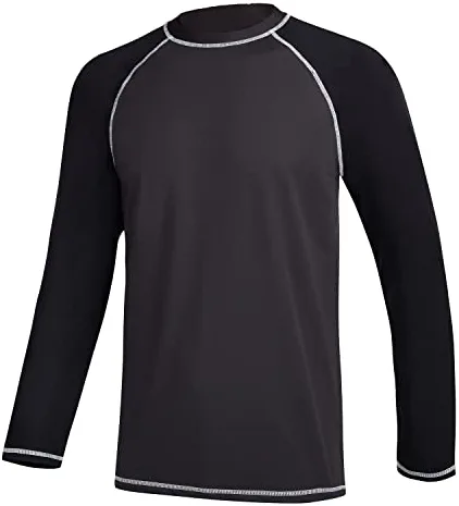 Best deal π Men's Long Sleeve Swim π Shirts Rashguard UPF 50+ UV Sun Protection π Shirt Athletic Workout Running Hiking T-Shirt Swimwear 07- T1 Blue π - Image 5