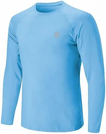 Top 10 π BOELTWIN Long Sleeve Cooling π Shirts And Rash Guard For Men With UPF 50+ Sun Protection For Hiking Fishing Running Gray π - Image 8