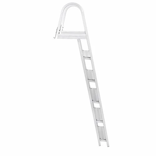 Deals β 5 Step Removable Boarding Boat Ladder | AL-A5 | Marine Pontoon Boat Dock | Heavy Duty Aluminum π - Image 2