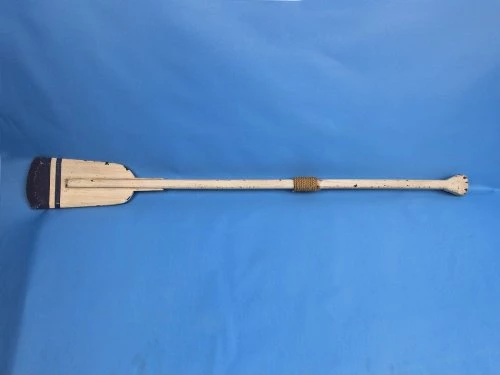 Budget π Wooden Rustic Stone Harbor Squared Rowing Oar 50" - Beach Home Accent - O π - Image 3