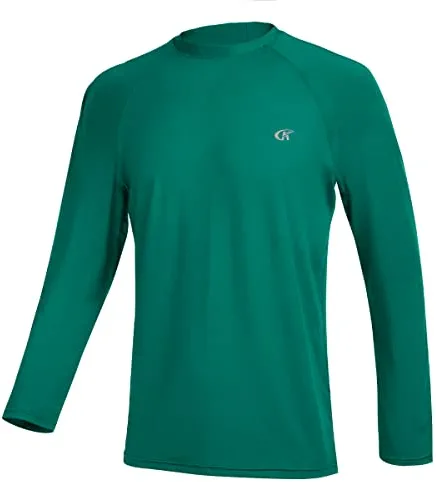 Best deal π Men's Long Sleeve Swim π Shirts Rashguard UPF 50+ UV Sun Protection π Shirt Athletic Workout Running Hiking T-Shirt Swimwear 07- T1 Blue π - Image 14