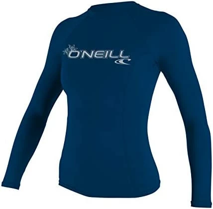 Wholesale π― O'NEILL π© Women's Basic Skins UPF 50+ Long Sleeve Rash Guard Deep Sea π - Image 4