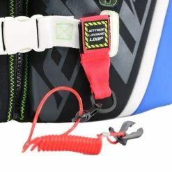 Flash Sale β¨ Jet Ski Lanyard Loop Attachment | Secure Velcro Easy Quick Connect All Vest Types PWC Watercraft Vest Accessories Blu π€©