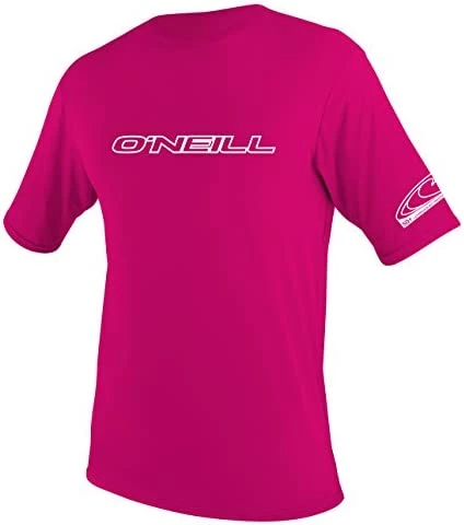 Cheapest π O'Neill Wetsuits Kids' Youth Basic Skins 50+ Short Sleeve Rash Guard Lime π₯ - Image 2