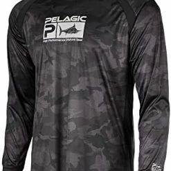 Best Sale 😍 PELAGIC Vaportek Fish Camo Grey 😉