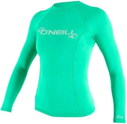 Wholesale π― O'NEILL π© Women's Basic Skins UPF 50+ Long Sleeve Rash Guard Deep Sea π - Image 3