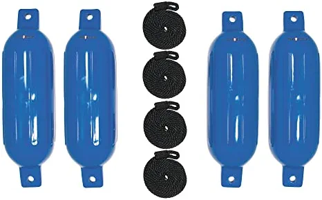 Best reviews of β 3006.7384 BoatTector Inflatable Fender Value 4-Pack - 6.5" X 22", Black π - Image 4