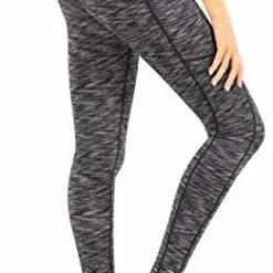 Cheap π₯ LifeSky π© Women Yoga Leggings: High Waist Tummy Control Yoga Pants Anti-Squat Workout Gym Running 2 Pack Mosaic Blue π₯
