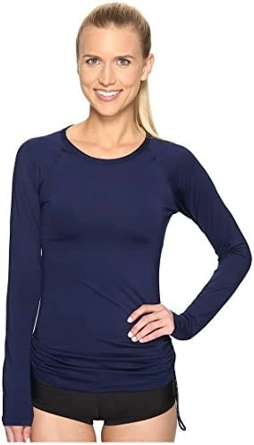 Best deal 𧨠TYR π© Women's Belize Rashguard Long Sleeve Top Navy π - Image 5