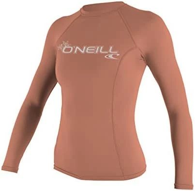 Wholesale π― O'NEILL π© Women's Basic Skins UPF 50+ Long Sleeve Rash Guard Deep Sea π - Image 2