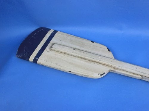 Budget π Wooden Rustic Stone Harbor Squared Rowing Oar 50" - Beach Home Accent - O π - Image 4