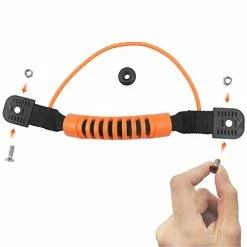 Brand new 🥰 2/4PCS Kayak Carry Handle With Rivets,Rubber Kayak Handle Replacement,Kayak Handles For Pelican/Hobie /Lifetime/sit On Top,Ocean Kayak Handles Replacement,Kayak Accessories Handles,Boat Canoe Handle Orange (4pack) ✨