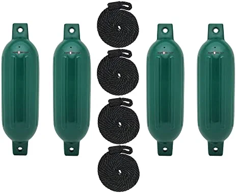 Best reviews of β 3006.7384 BoatTector Inflatable Fender Value 4-Pack - 6.5" X 22", Black π - Image 8