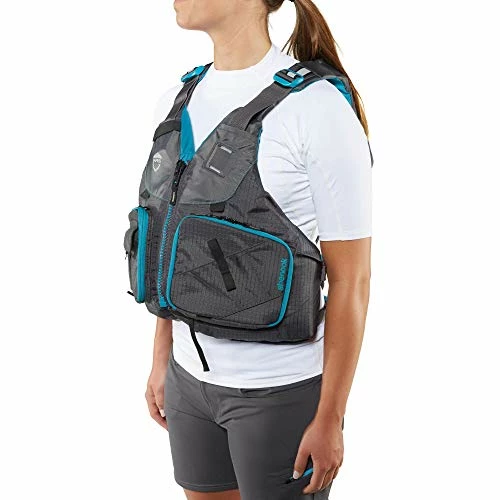 Hot Sale π― Women's Shenook Fishing Lifejacket (PFD) Charcoal β€οΈ - Image 3