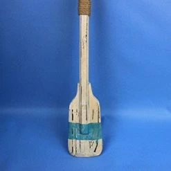 Top 10 👍 Ght-blue-oar-24 Herring Cove Squared W/Hooks 24"-Wooden Rowing Decorative Oar 🛒