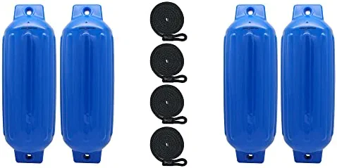 Best reviews of β 3006.7384 BoatTector Inflatable Fender Value 4-Pack - 6.5" X 22", Black π - Image 15