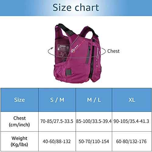 Deals β¨ Adult Life Jacket Swim Vest Buoyancy Aid Jacket PFD For Fishing Sailing π Surfing Boating Kayaking For Water Sports π - Image 5