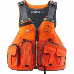 New 👏 Chinook OS Fishing Lifejacket (PFD) Red 🎁