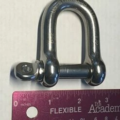 Cheap 🤩 Stainless Steel 316 Forged D Shackle Marine Grade 1/2" Dee (12mm) ✔️