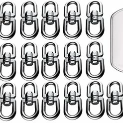 Coupon π Criativo Live 20-Pack M4 Double Ended Swivel Eye Hook 304 Stainless Steel Eye To Eye Swivel Shackle Ring Connector π§¨