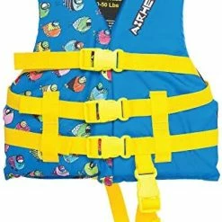 Coupon π₯° Children's Crayon Fish Life Vest Red β¨
