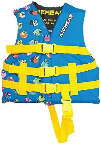 Coupon π₯° Children's Crayon Fish Life Vest Red β¨