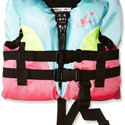 New π Infant Superlite USCG Life Vest Pacific/yellow/black:yellow π