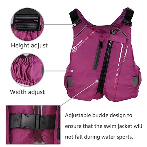 Deals β¨ Adult Life Jacket Swim Vest Buoyancy Aid Jacket PFD For Fishing Sailing π Surfing Boating Kayaking For Water Sports π - Image 4