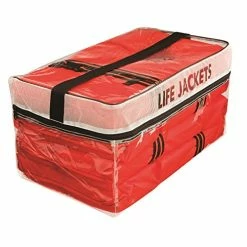 Best deal 🥰 Absolute Outdoor Kent Clear Storage Bag With Type II Life Jackets, 4 Each (Adult, Orange) 😉