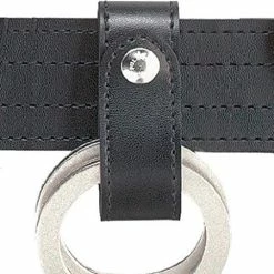Deals ✨ 690 Handcuff Strap Holder, Single Snap - Plain Black Original Versio ❤️