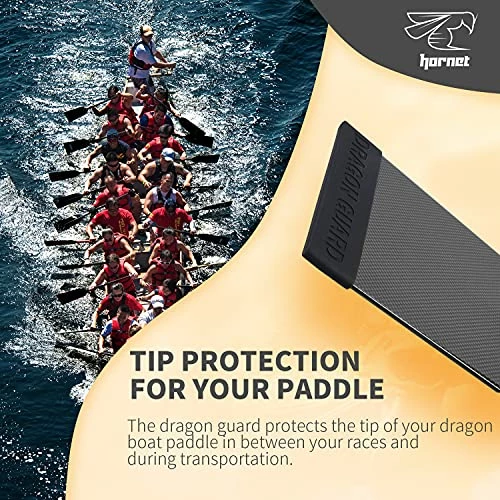 Buy βοΈ Dragon Guard Tip Protector For Dragon Boat Paddles (black) βοΈ - Image 4